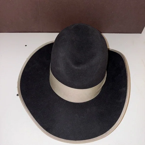 Beaver Brand Hats Fur Felt Size 6 7/8 Vintage - Picture 1 of 9